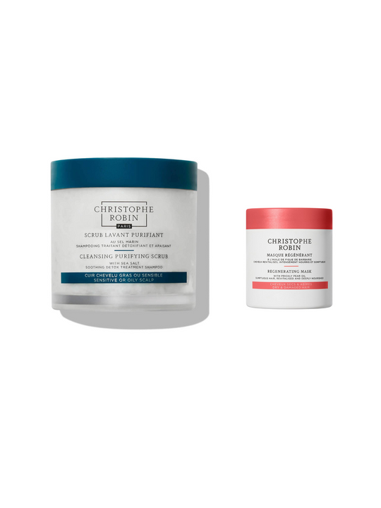 Cleansing Purifying Scrub + Regenerating Mask