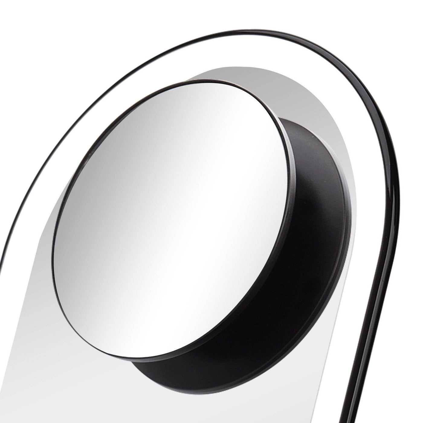 Lara Magnetic Attachment Mirror: White